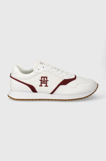 Sneakers boty Tommy Hilfiger RUNNER EVO MIX LTH MIX bílá barva, FM0FM04887