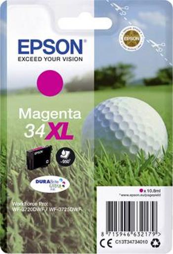 Epson Ink T3473, 34XL originál purppurová C13T34734010