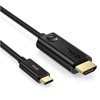 ChoeTech USB-C to HDMI 4K 60Hz PVC 1.8M Video Cable Black (01.02.03.CH0019-BK-V1)