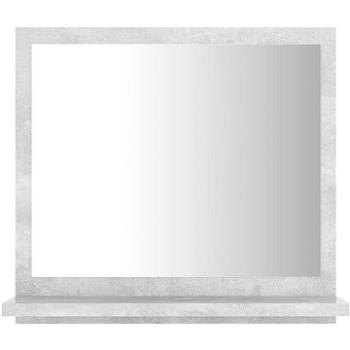 Koupelnové zrcadlo betonově šedé 40×10,5×37 cm dřevotříska 804557 (804557)