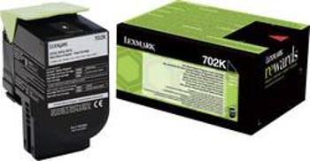 Lexmark toner 702K CS310 CS410 CS510 70C20K0 originál černá 1000 Seiten