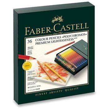 FABER-CASTELL Polychromos v krabičce (studio box), 36 barev (4005401100386)