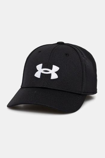 Dětská baseballová čepice Under Armour černá barva, s potiskem