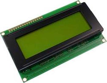 LCD displej Display Elektronik DEM20485SYH-LY-CYR22, 20 x 4 Pixel, (š x v x h) 98 x 60 x 11.6 mm, žlutozelená