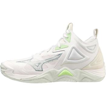 Mizuno WAVE MOMENTUM 3 MID W Dámská sálová obuv, bílá, velikost 38