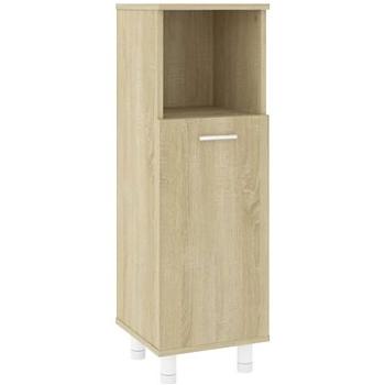 Koupelnová skříňka dub sonoma 30 × 30 × 95 cm dřevotříska