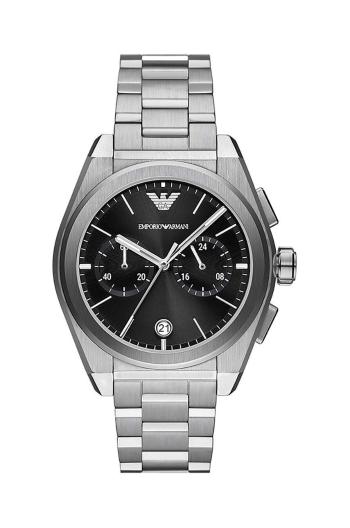 Hodinky Emporio Armani stříbrná barva, AR11560