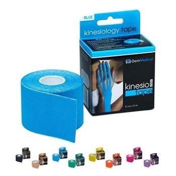 GEM Kinesiology Tape bavlněný modrý (8595669600019)