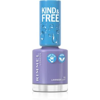 Rimmel Kind & Free lak na nehty odstín 153 Lavender Light 8 ml