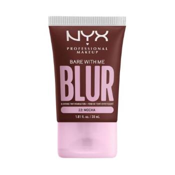 NYX Professional Makeup Bare With Me Blur Tint Foundation 30 ml make-up pro ženy 22 Mocha na normální pleť; na smíšenou pleť; na dehydratovanou pleť