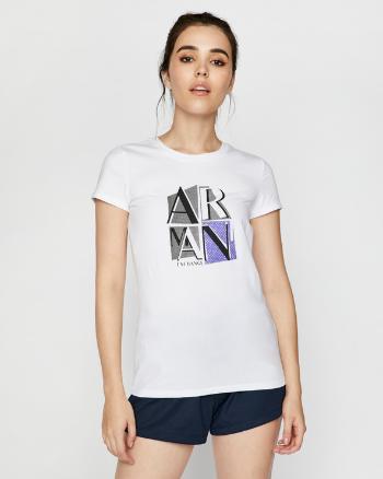 Armani Exchange Triko Bílá