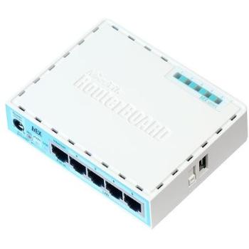 MikroTik RouterBOARD RB750Gr3 hEX/ 880 MHz/ 256 MB RAM/ 5x Gigabit LAN/ Router OS L4, RB750Gr3