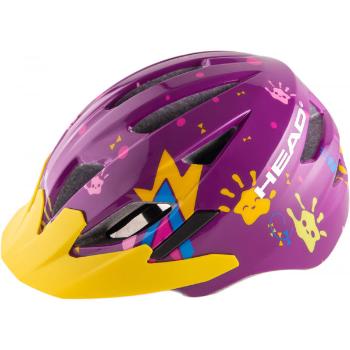Head Y11A OUT MOULD Dětská cyklistická helma, fialová, velikost (47 - 52)