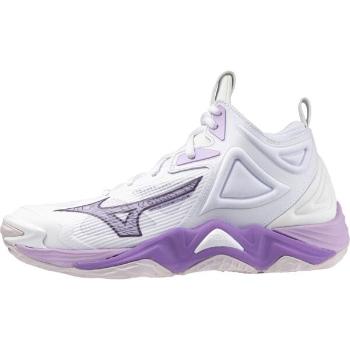 Mizuno WAVE MOMENTUM 3 MID W Dámská sálová obuv, bílá, velikost 38