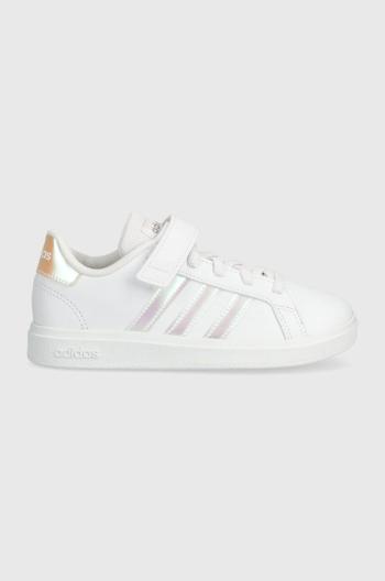 Dětské sneakers boty adidas GRAND COURT 2. bílá barva