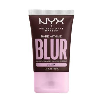 NYX Professional Makeup Bare With Me Blur Tint Foundation 30 ml make-up pro ženy 24 Java na normální pleť; na smíšenou pleť; na dehydratovanou pleť