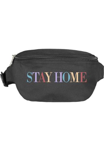 Mr. Tee Stay Home Hip Bag white - UNI