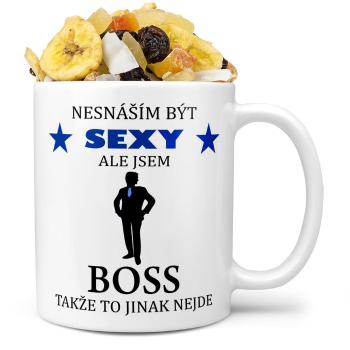 Hrnek Sexy boss (Náplň hrníčku: Tropická směs)