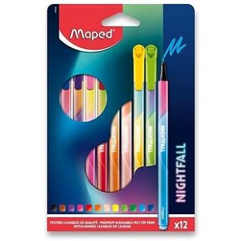 MAPED Color´Peps Nightfall Teens 12 barev (3154148444008)