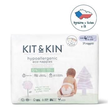 KIT & KIN Pleny jednorázové eko 4 (9-14 kg) 34 ks