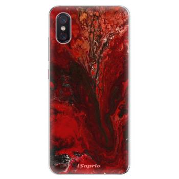 Odolné silikonové pouzdro iSaprio - RedMarble 17 - Xiaomi Mi 8 Pro