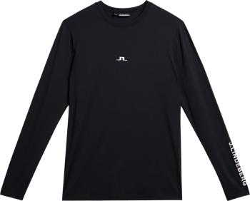 J.Lindeberg Thor Long Sleeve Black M Termo Oblečení