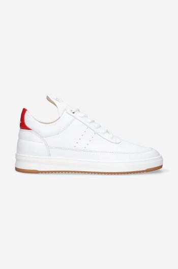 Kožené sneakers boty Filling Pieces Low Top Bianco bílá barva, 10127791929