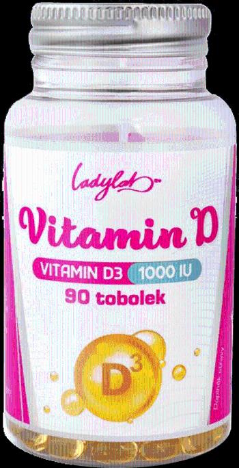 LadyLab Vitamin D 90 tobolek