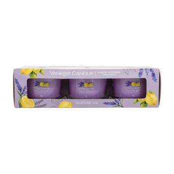 Yankee Candle Lemon Lavender dárková kazeta vonná svíčka 3 x 37 g unisex