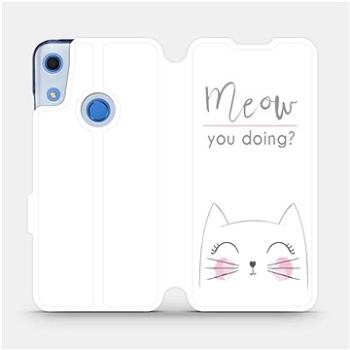 Flipové pouzdro na mobil Huawei Y6S - M098P Meow you doing? (5903516123285)