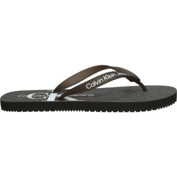 Calvin Klein BEACH SANDAL GLOSSY Pánské žabky, černá, velikost