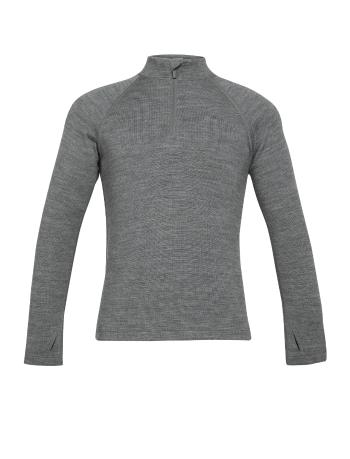 dětské merino triko ICEBREAKER Kids 260 Tech LS Half Zip, Gritstone HTHR velikost: 5