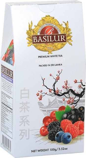 Basilur White Tea Forest Fruit papír 100 g