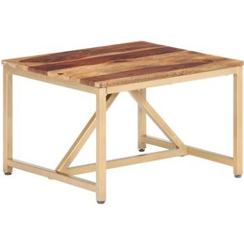 Odkládací stolek 60x60x40 cm masivní sheeshamové dřevo (286340)
