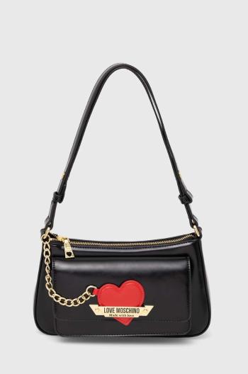 Kabelka Love Moschino černá barva, JC4140PP1LLM1000