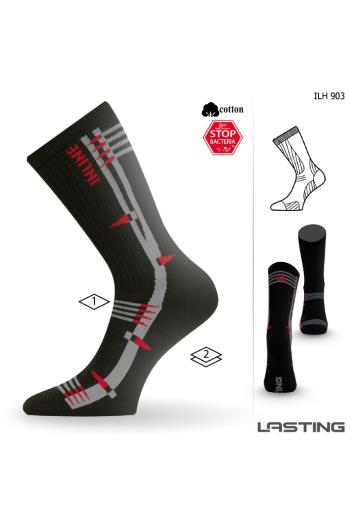 Lasting ILH 903 černá Inline ponožky Velikost: (46-49) XL ponožky