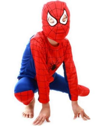 Kostým Spidermana rozměr M: 110 - 120 cm