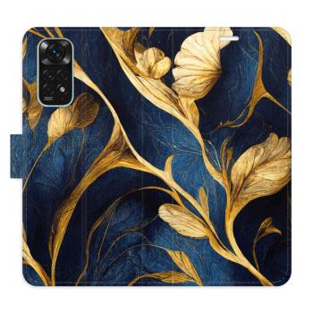 Flipové pouzdro iSaprio - GoldBlue - Xiaomi Redmi Note 11 / Note 11S