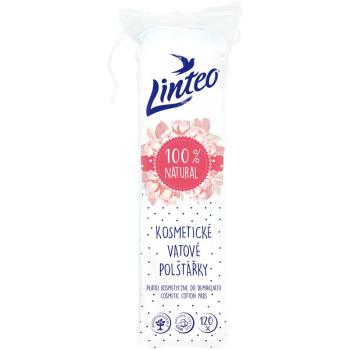 Linteo Natural Cotton Pads vatové tampónky 120 ks