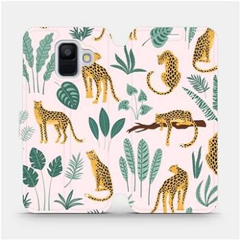 Flip pouzdro na mobil Samsung Galaxy A6 2018 - MP07S Leopardi (5903516784349)