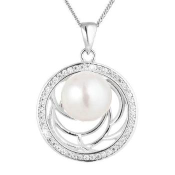 Evolution Group Perlový náhrdelník z pravých říčních perel bílý 22029.1