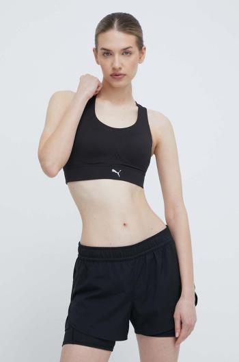 Sportovní podprsenka Puma PWRbreathe černá barva, 525074