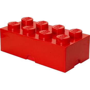 LEGO Box na svačinu 10 x 20 x 7,5 cm Červená
