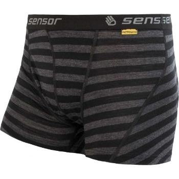 Sensor MERINO ACTIVE M Pánské trenky, černá, velikost XXL