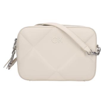 Dámská crossbody kabelka Calvin Klein Quina - krémová