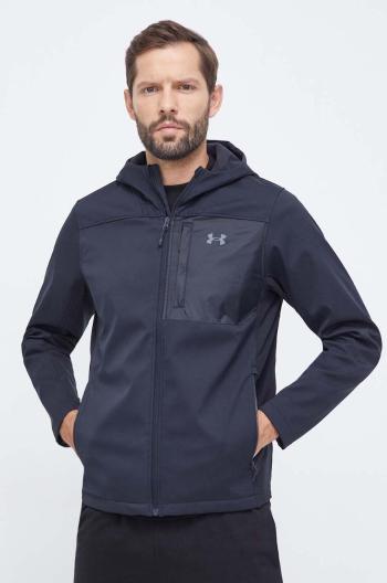 Bunda Under Armour pánská, černá barva, přechodná