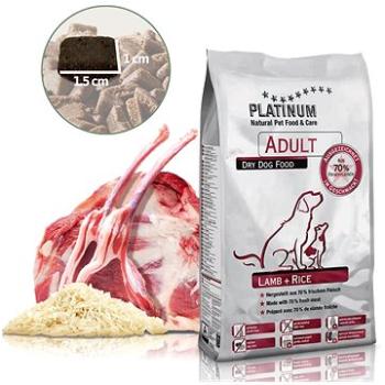 Platinum natural lamb rice jehněčí s rýží 5 kg (4260208740030)