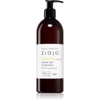 Ziaja Baltic Home Spa Vitality sprchový gel na obličej, tělo a vlasy 500 ml