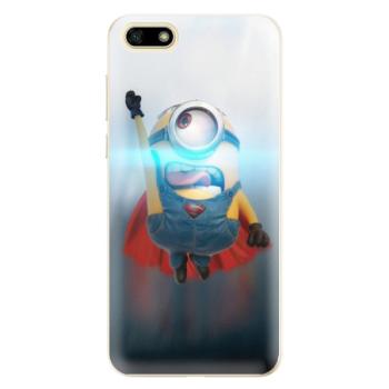 Odolné silikonové pouzdro iSaprio - Mimons Superman 02 - Huawei Y5 2018