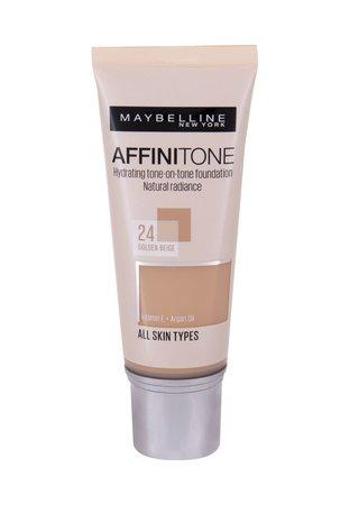 Maybelline Sjednocující make-up s HD pigmenty Affinitone (Hydrating Tone-One-Tone Foundation) 30 ml 24 Golden Beige, 30ml